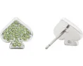 Серьги-гвоздики Kate Spade New York Everyday Spade Pave с камнями