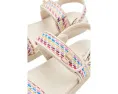 Детские сандалии Steve Madden Mona с регулируемыми ремешками и плоской подошвой