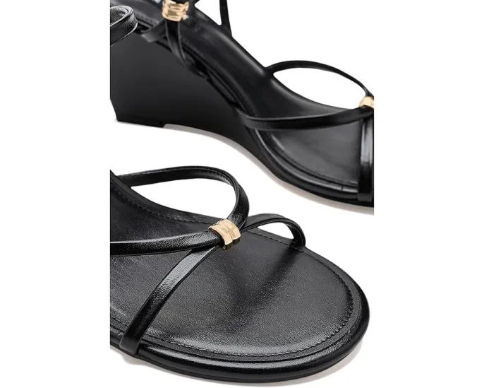 Босоножки Nine West Devva на танкетке с регулируемым ремешком на щиколотке