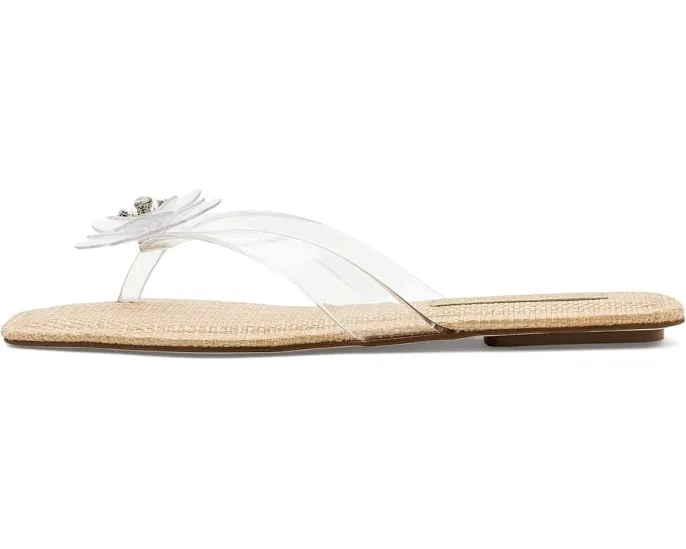 Балетки Steve Madden Tigerlily с квадратным носком и цветочными стразами