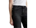 Прямые джинсы AG Jeans Brinley со средней посадкой в цвете Nebula
