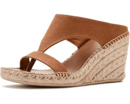Сандалии Farren Espadrille с клиновидным каблуком и кожаным верхом от Franco Sarto