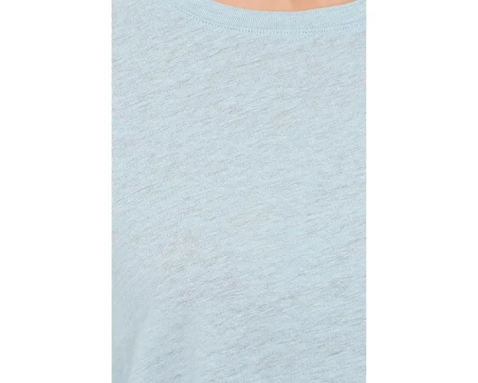 Футболка Eileen Fisher с круглым вырезом из органического льняного джерси