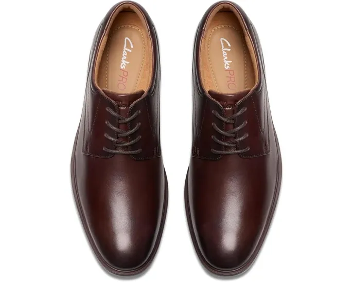 Оксфорды Clarks Eldredge Plain с носком мокасинного типа