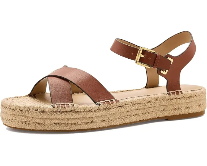 Сандалии-эспадрильи Lauren Ralph Lauren Emeryn на платформе с перекрестными ремешками