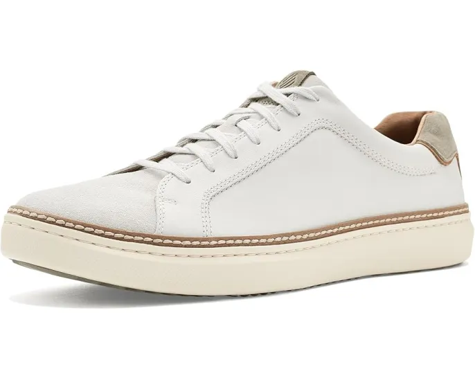 Кроссовки Mcguffey 2 Lace-To-Toe от Johnston & Murphy бежевые с замшевыми вставками