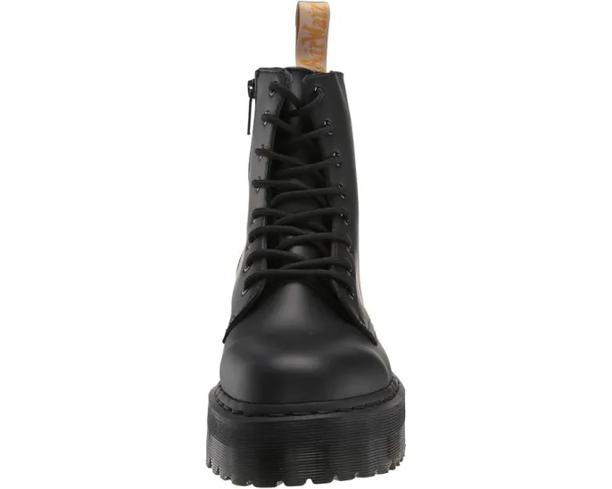 Веганские ботинки Dr. Martens Jadon II Mono на высокой платформе