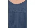 Топ Manzana Pin Tuck Tank из органического хлопкового крепа с защипами Toad&Co