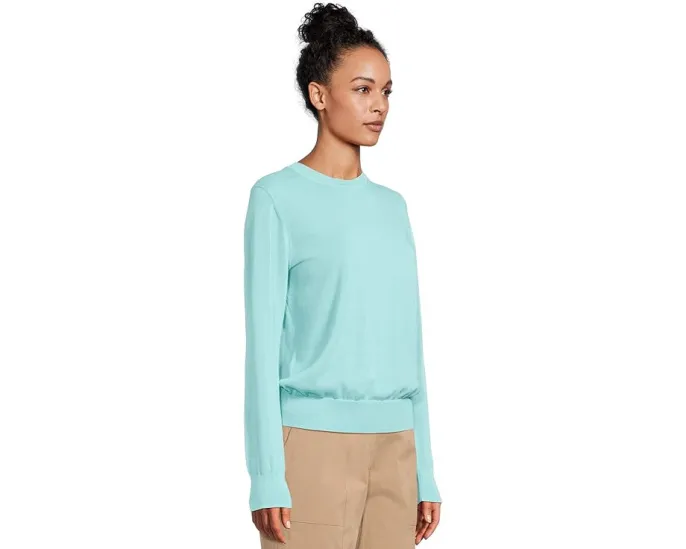 Свитер Elliott Lauren Cotton Charm с резинками и круглым вырезом