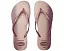 Глянцевые шлепанцы Havaianas Slim Gloss с блестками