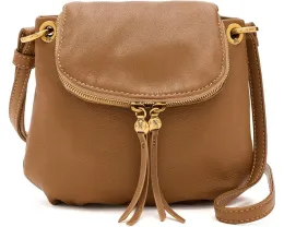 Сумка кроссбоди HOBO Fern Zip-Flap из кожи с клапаном на молнии