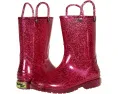 Детские резиновые сапоги Western Chief Kids Glitter Rain с блестками и ручками