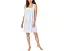 Eileen West Cotton Dobby Stripe Woven Sleeveless Short Nightgown ночная сорочка из хлопка с кружевом