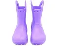 Резиновые сапоги Crocs Handle It для малышей с ручками и светоотражающим логотипом