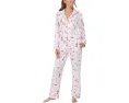 Пижамный комплект Bedhead PJs из органического хлопка с длинным рукавом