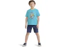 Футболка Hurley Shark Tatt с рисунком для маленьких детей
