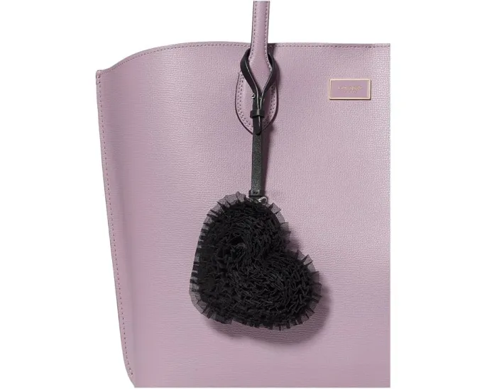 Брелок для сумки Kate Spade New York Charmed в форме сердца из тюля