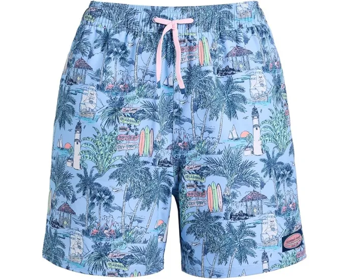 Плавки Vineyard Vines Kids Chappy Trunks для детей из переработанного полиэстера