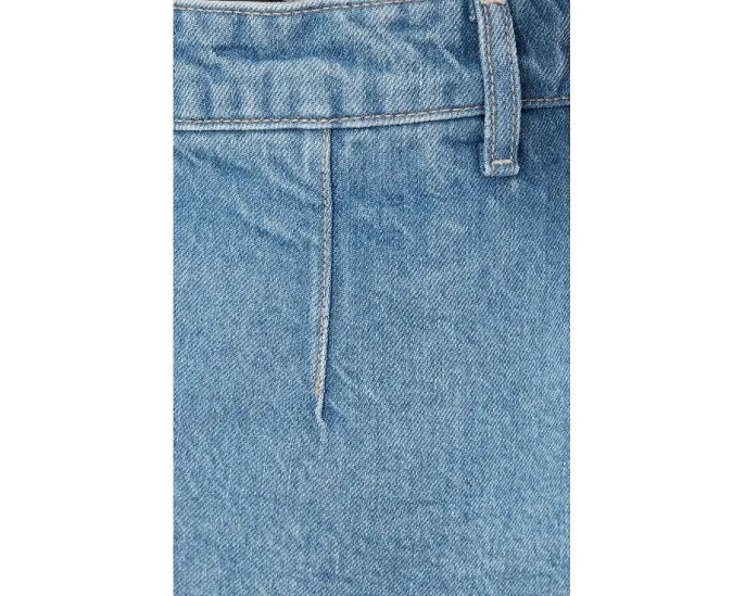 Шорт-юбка Free People We The Free Gallivanting Peekaboo из денима