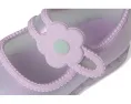 Балетки Hip Ballerina с аппликацией цветка и липучкой Mini Melissa