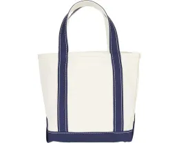 L.L.Bean сумка Boat and Tote Small с синей отделкой