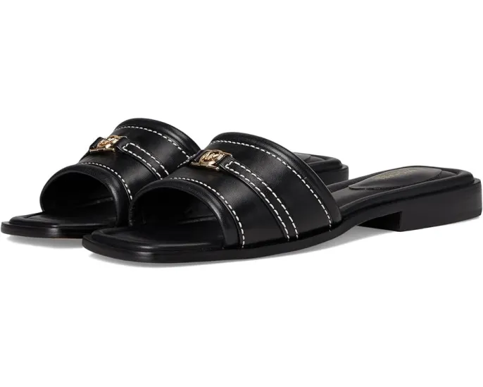 Сланцы Mandy Slide Sandal MICHAEL Michael Kors с декоративным элементом MK