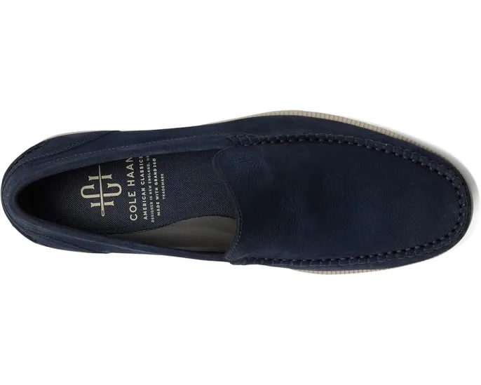 Лоферы Cole Haan American Classics Hampton из зернистой кожи с мокасиновым носком