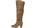 Journee Collection сапоги Kaison с плиссировкой и высоким голенищем