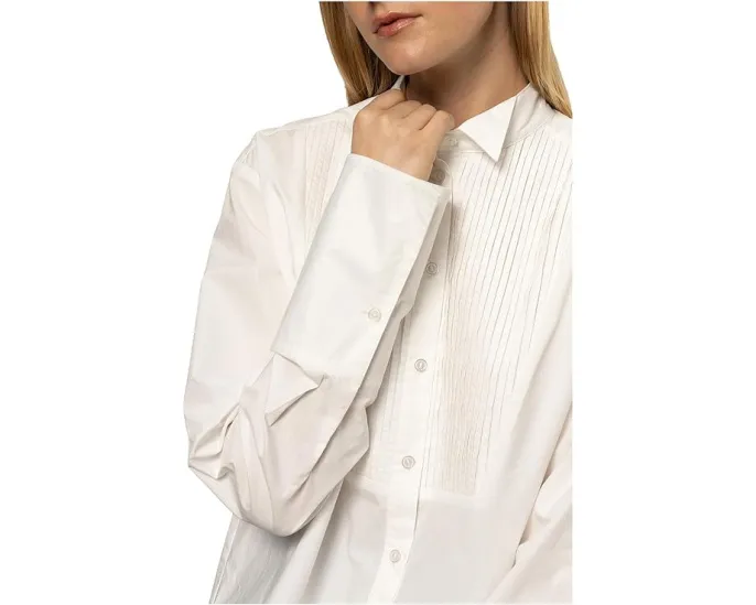 Рубашка Sanctuary New Era Tuxedo из хлопка с жатым декором