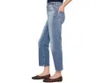 Джинсы Brinley Mid-Rise Straight Crop AG Jeans в расцветке 15 Years Bouquet