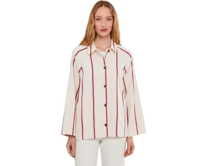 Короткая рабочая куртка Tideweave из органического хлопка от Faherty