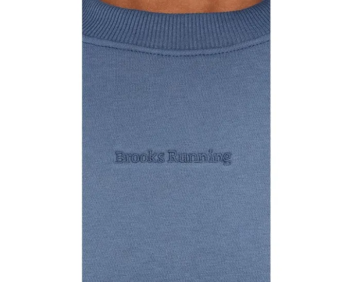 Кропированный худи Brooks Movement оверсайз из хлопка