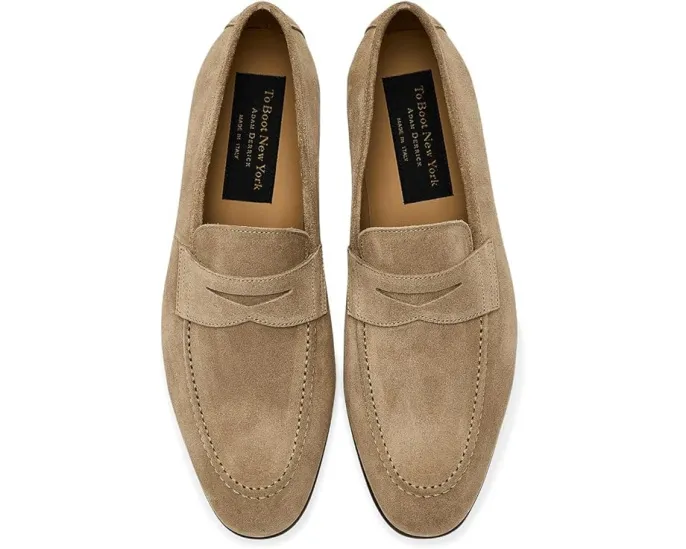 Лоферы To Boot New York Jenner из замши с миндалевидным носком