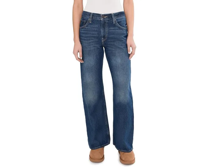Джинсы Levi's Middy Loose Boot с расклешенным силуэтом и свободным кроем