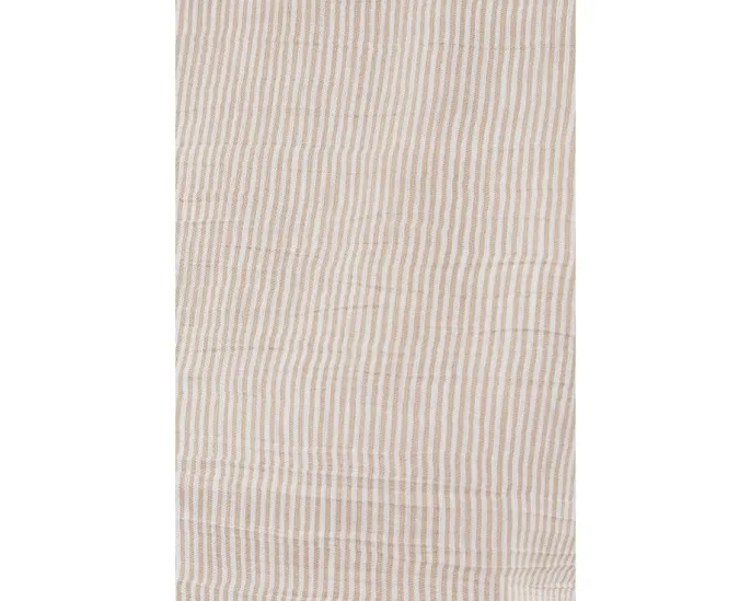 Топ Eileen Fisher Petite Striped с круглым вырезом из органического льна