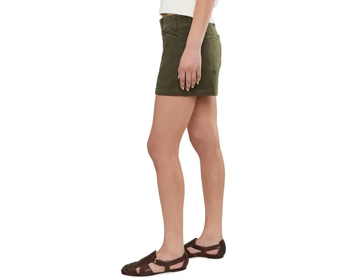 Шорты Paige Olivia в винтажном оттенке Vintage Forest Moss