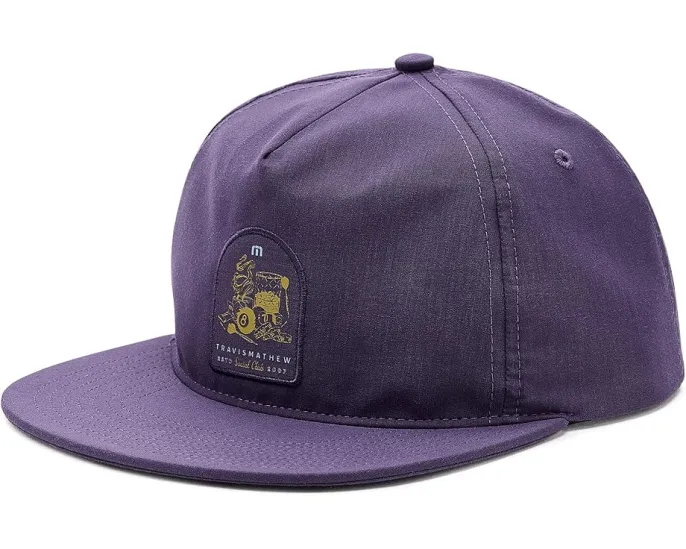Кепка Social Hour от TravisMathew с плоским козырьком