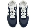 Кроссовки Armani Exchange Drop Sneakers из микрозама и сетки на легкой подошве