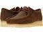 Clarks Wallabee мокасины на шнуровке с подошвой из натурального крепа