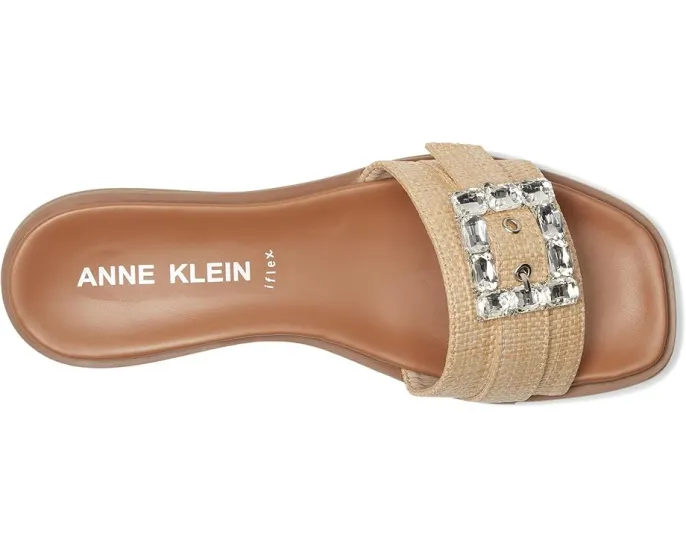 Anne Klein балетки Capara с кристальной пряжкой и технологией iFlex