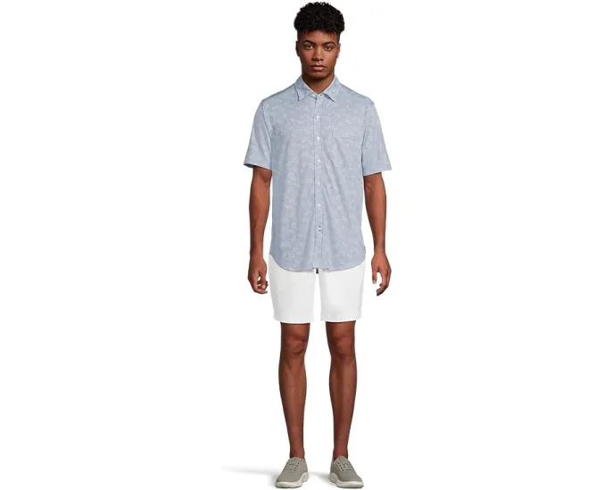 Рубашка Tommy Bahama San Lucio Lotus с коротким рукавом из переработанного полиэстера