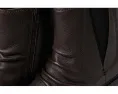 Ботинки Clarks Hearth Rose из кожи с эффектом смятия и высотой до икры