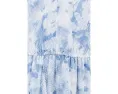 Платье Calvin Klein миди из шифона с цветочным принтом без рукавов