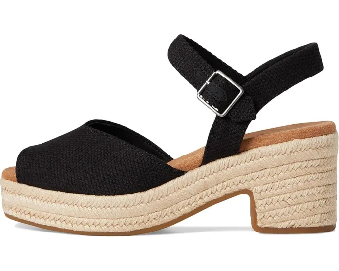 Босоножки TOMS Isla Peep Toe на платформе с открытым носком