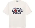 Футболка с принтом Peace Love Polo классического кроя Polo Ralph Lauren