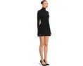 Облегающее платье-пиклбол Long Sleeve Slim Fit Turtleneck Pickleball Dress от Norma Kamali с водолазкой и встроенным боди