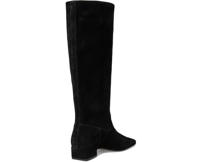 Ботинки Steve Madden Dantelle до колена из замши с квадратным носком на резиновой подошве