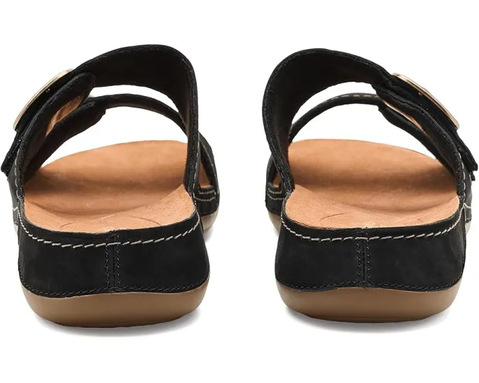 Сандалии Clarks Cecily Step на клине с пряжками и подошвой из термопластичной резины