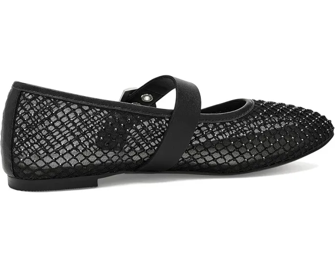 Туфли AllSaints Holly из сетки с кристаллами и пряжкой