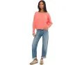 Свободный свитер See Me с лодочкой и контрастной отделкой Free People